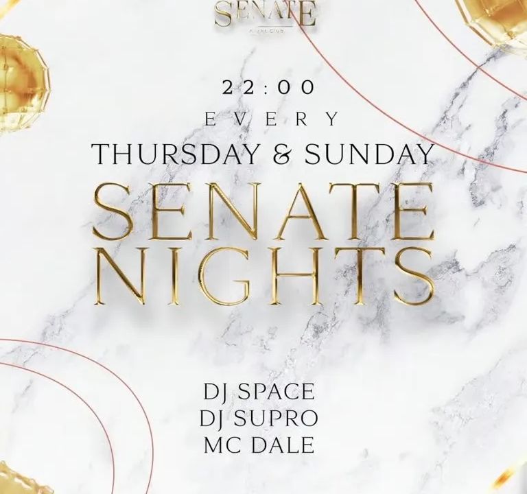 Senate Nights with DJ Space, DJ Suppro & MC Dale