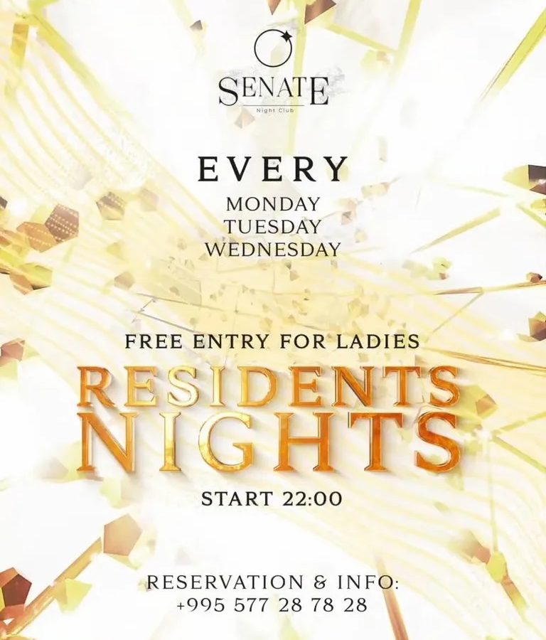 Residents Nights at Senate Nightclub Batumi